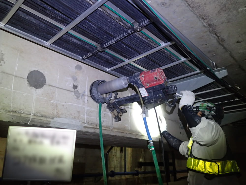 コンクリートの非破壊検査、詳細調査