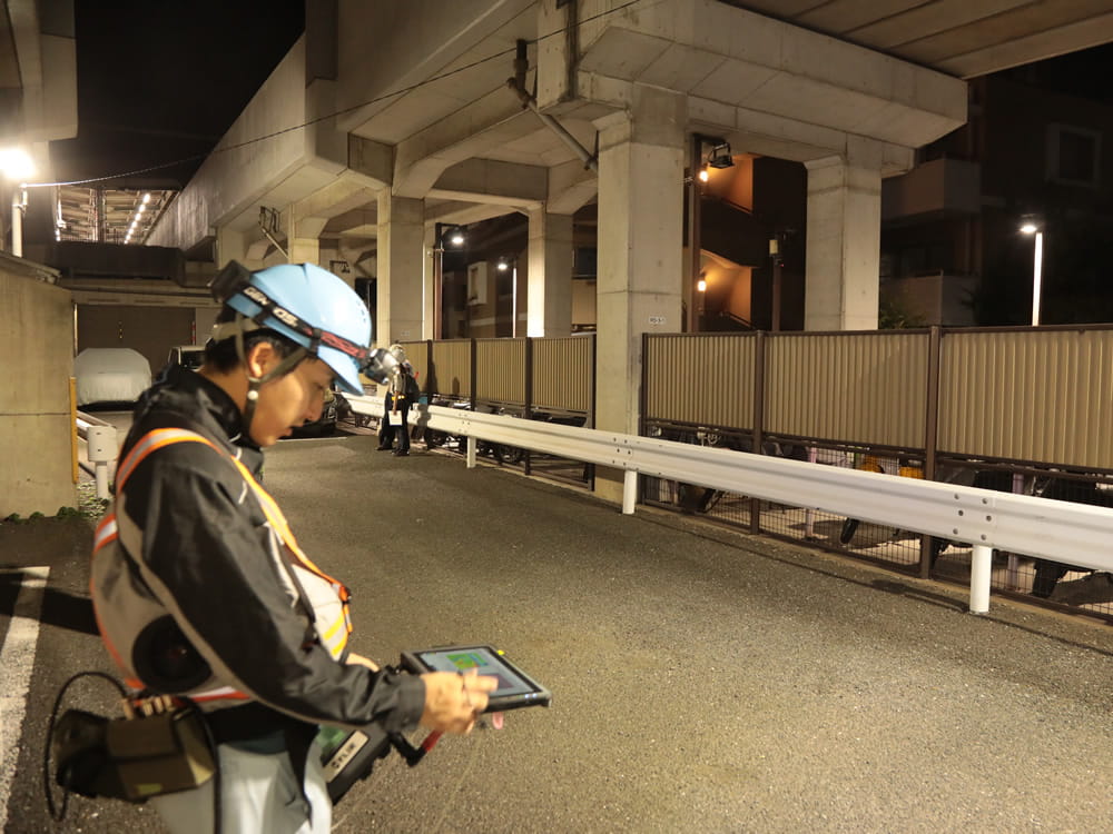 赤外線法による橋梁のうき調査(赤外線調査トータルサポートシステム JシステムEvolution)